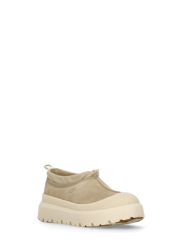 Tasman Logo Suede Slip-On Sneakers