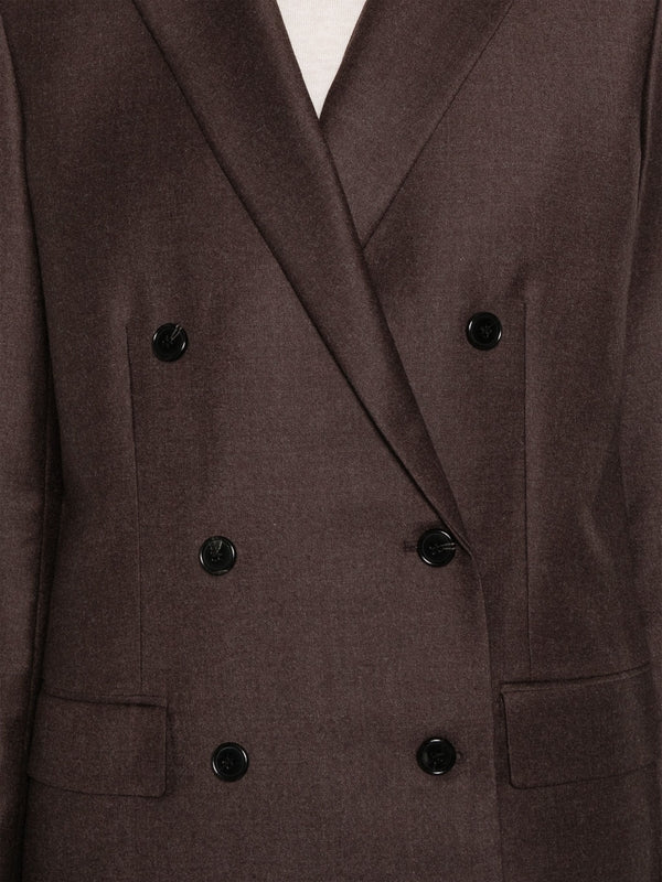 Double-Breasted Virgin Wool
  Jacket