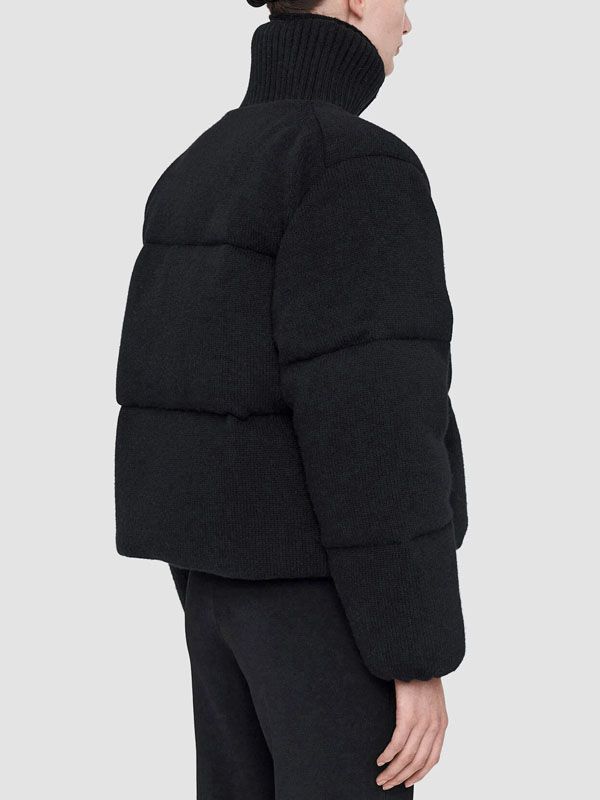 Soft Wool Puffer Jacket