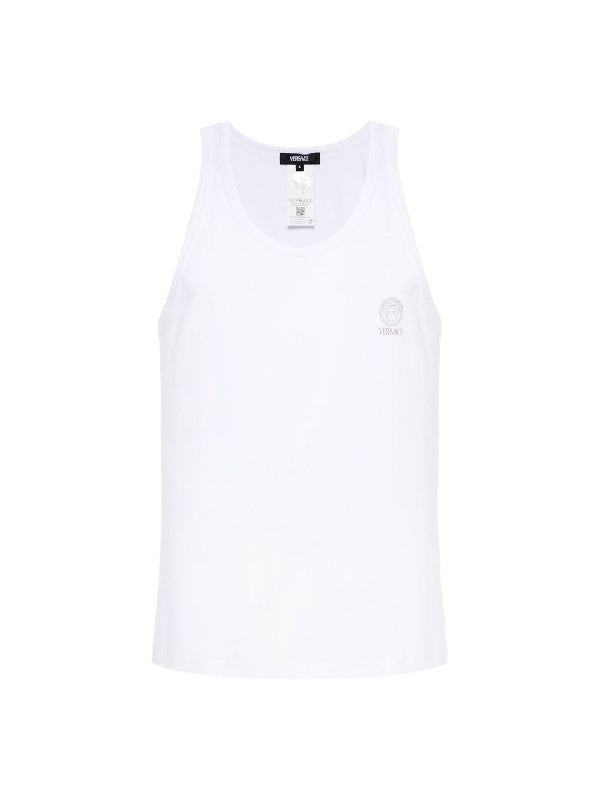 Medusa Logo Printing Tank Top