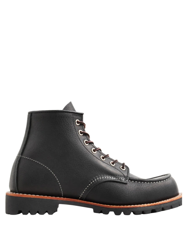 Red Wing Black Lace-Up Boots