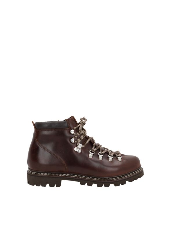 Paraboot Burgundy Lace-Up Boots