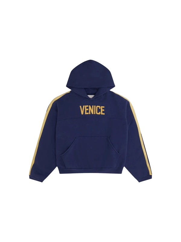 Venice Logo Jacquard Cotton Hoodie