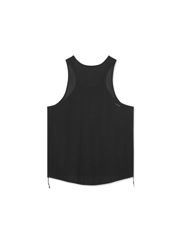 Logo Detail Nylon Sleeveless Top
