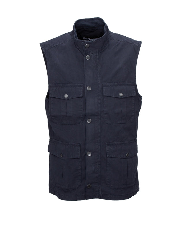 Barbour Navy Vests