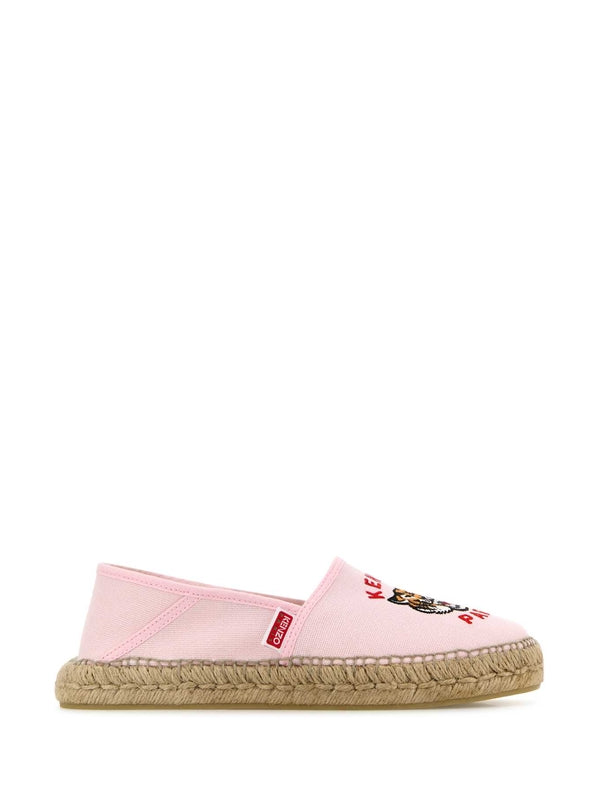 Lucky Tiger Embroidered Espadrilles