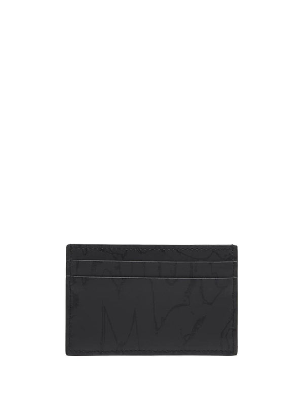 Alexander Mcqueen Black Card Wallet