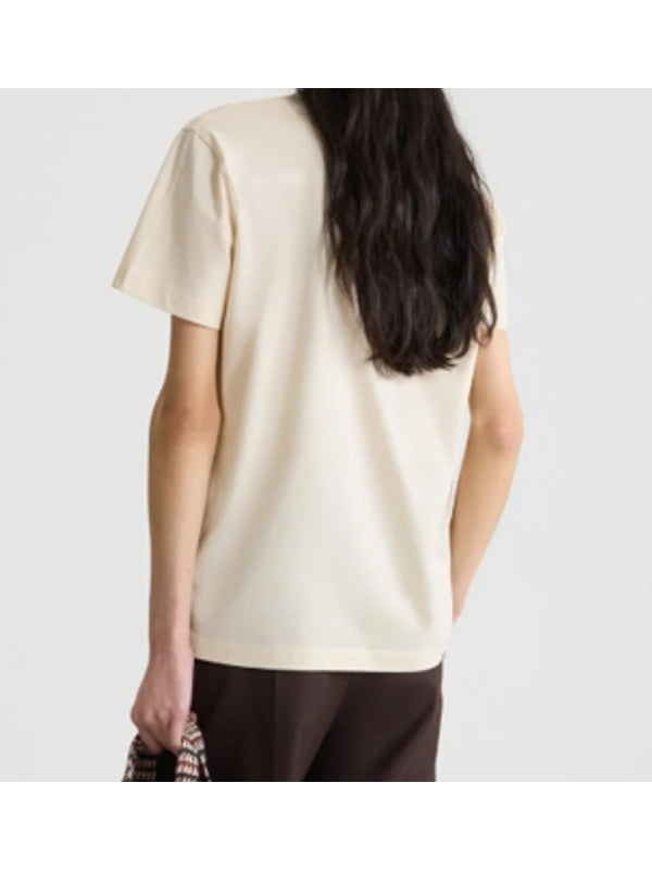 Patou Ivory Half Sleeve