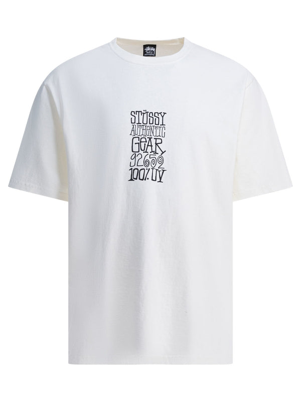 Stussy White Half Sleeve