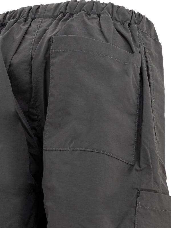 Drawstring Nylon Shorts