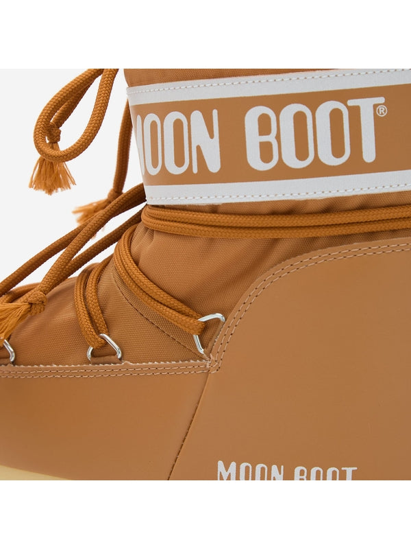 Moonboots Orange Lace-Up Boots