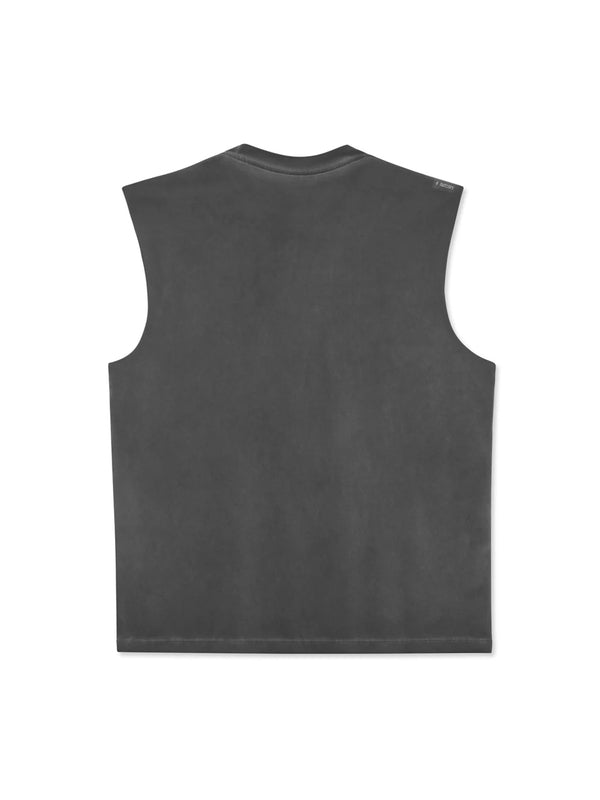 Logo Detail Sleeveless Top