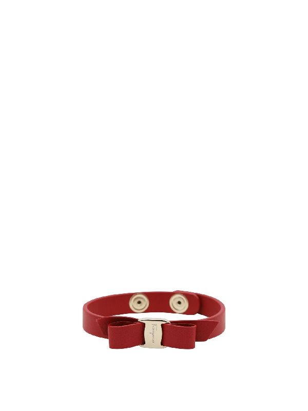 Bara Bow-Detail Leather Bracelet