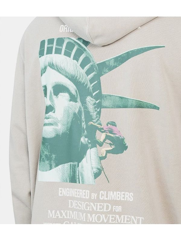 Gramicci Beige Grey Hoodies