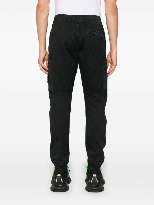 Woven Patch Cotton Cargo Pants