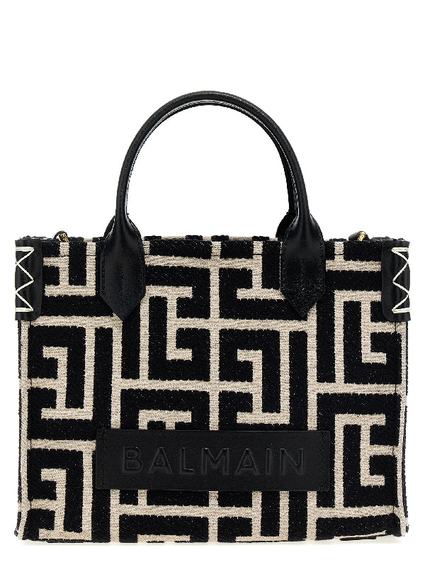 B Army Monogram Jacquard Tote
  Bag