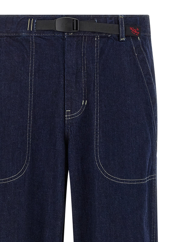 Gramicci Navy Denim Pants