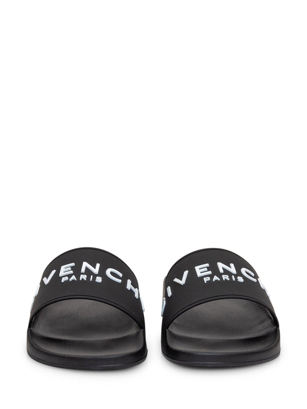 Givenchy Black Slides