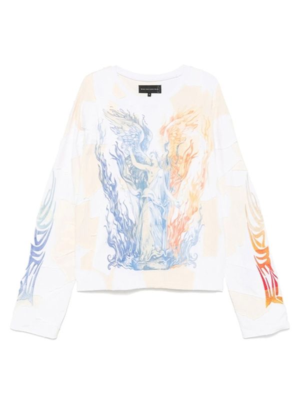 Who Decides War White Long Sleeve