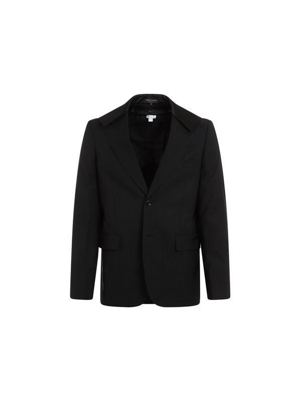 Wool Blend Single Tailored Jacket