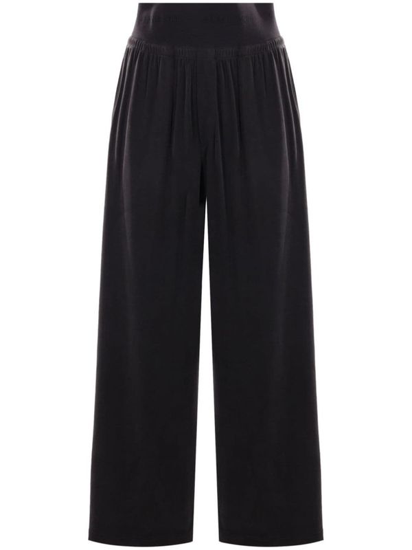 Logo Banded Wide Pants