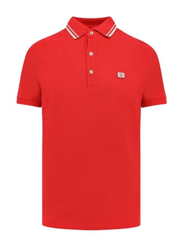 Valentino Red Polo Shirts
