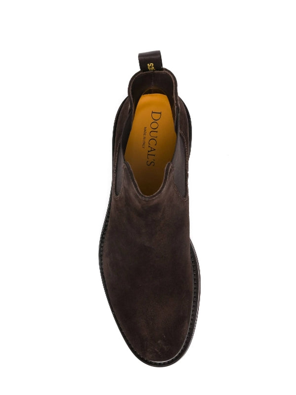 Doucal'S Brown Chelsea Boots
