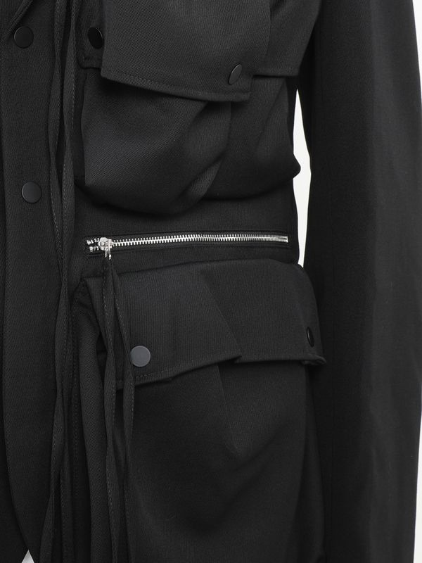 Cargo Pocket Oversized Jacket