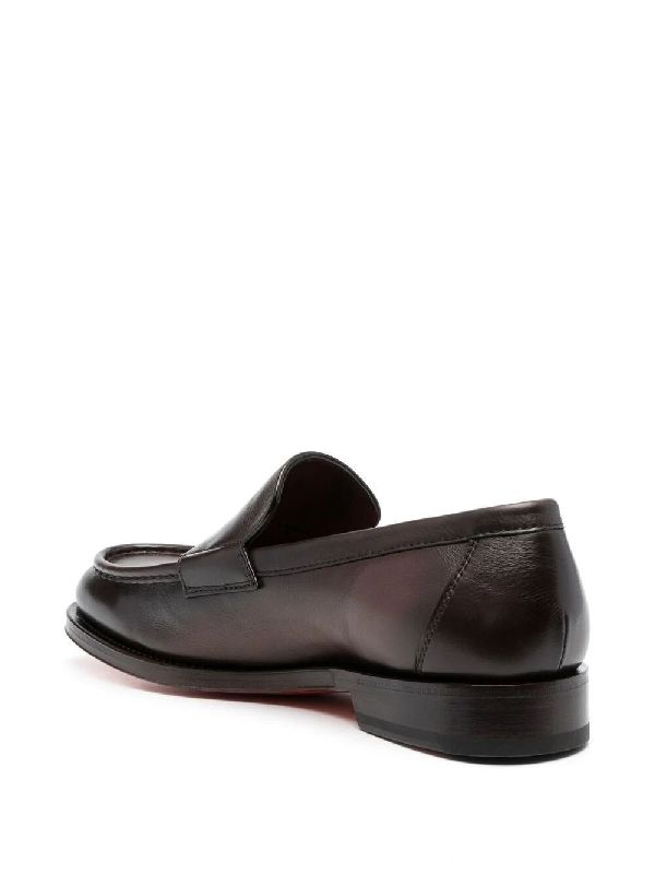 Brown Leather Loafers