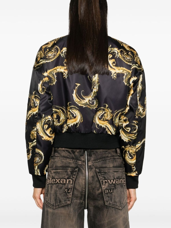 Allover Print Bomber Jacket