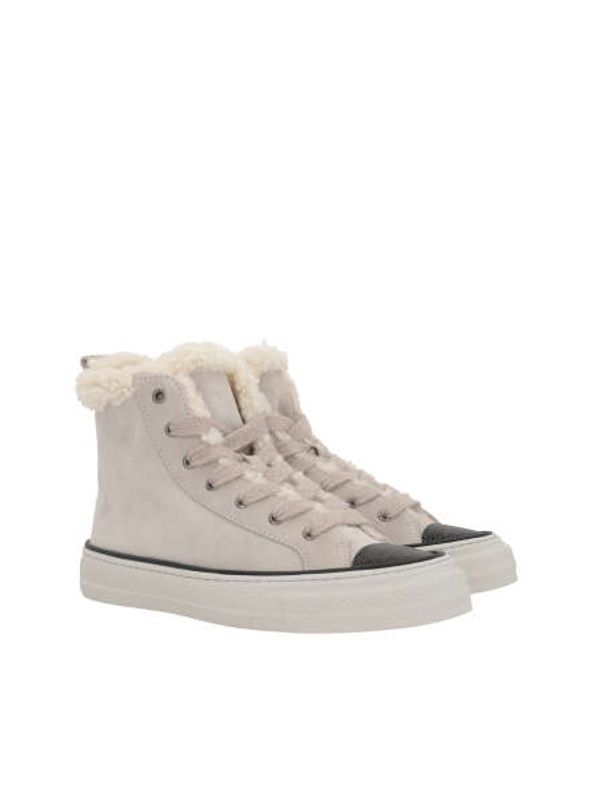 Monilito Suede High-Top
  Sneakers