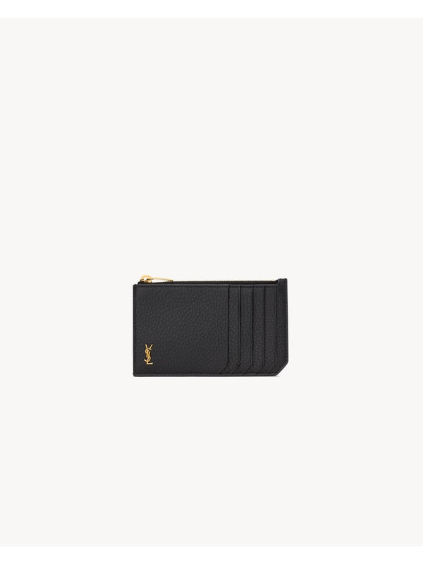 Saint Laurent Black Card Wallet
