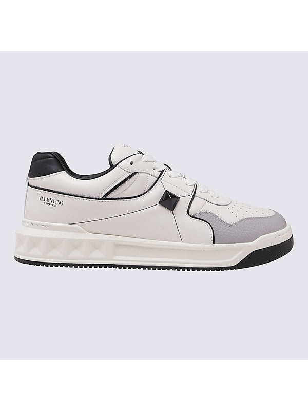 Valentino White Low Top Sneakers