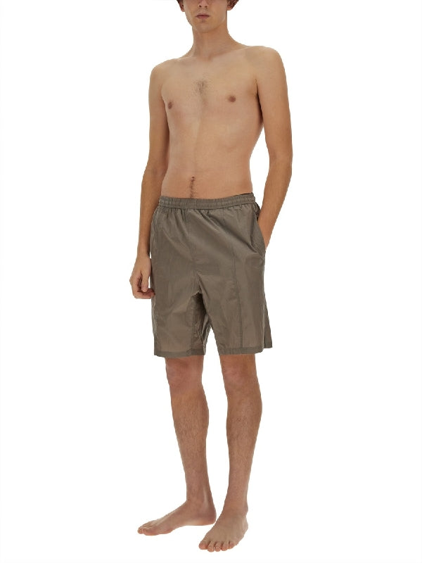 Banded Nylon Swim Pants