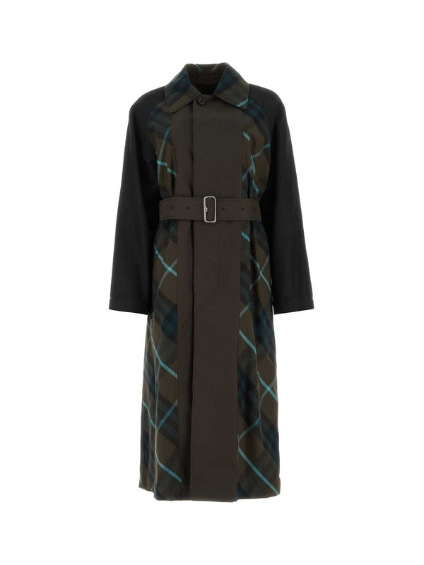 Underweardford Reversible Check Trench
  Coat