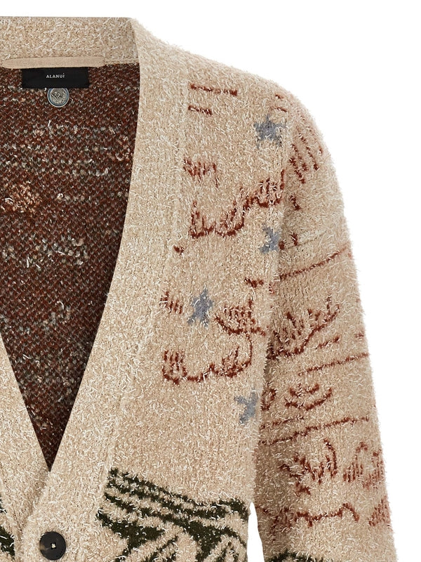 Alanui Beige Cardigans