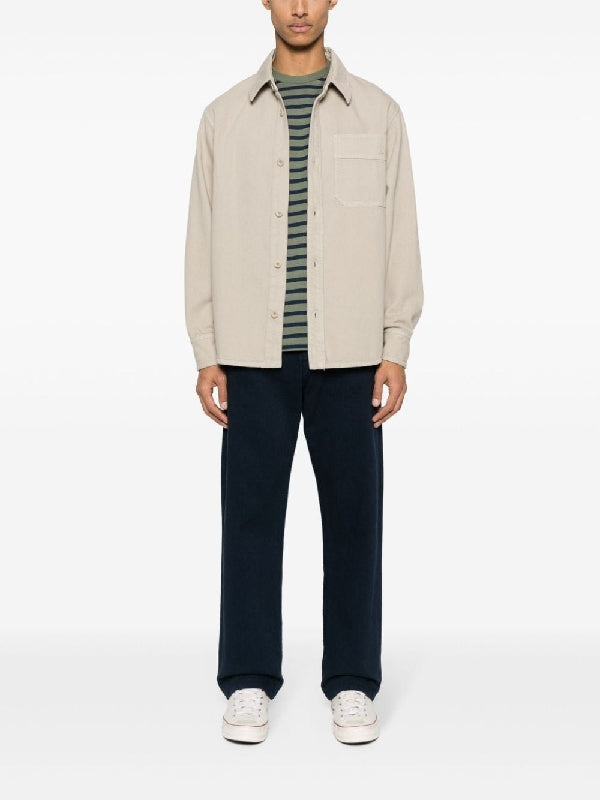 Basile Logo Embroidery Overshirt