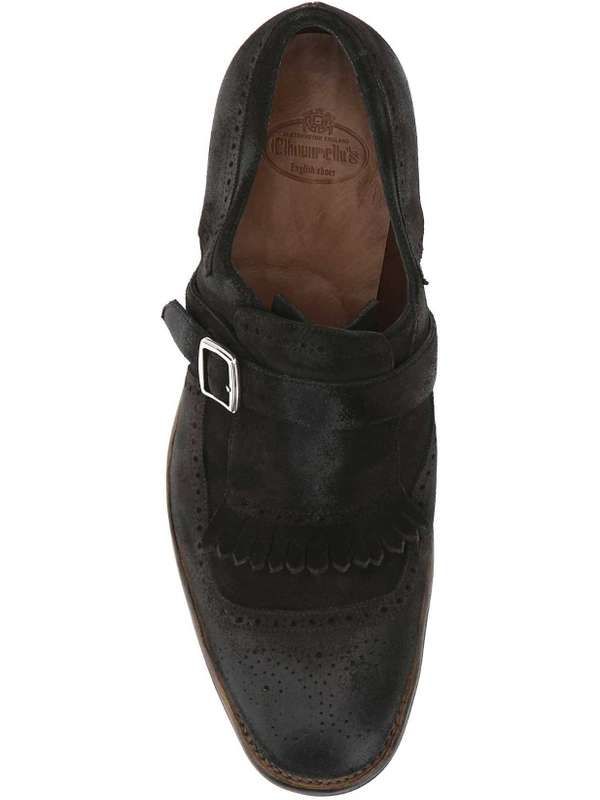 Vintage Effect Monk Strap
  Shoes