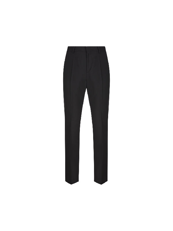 Wool Mohair Tailored Pants