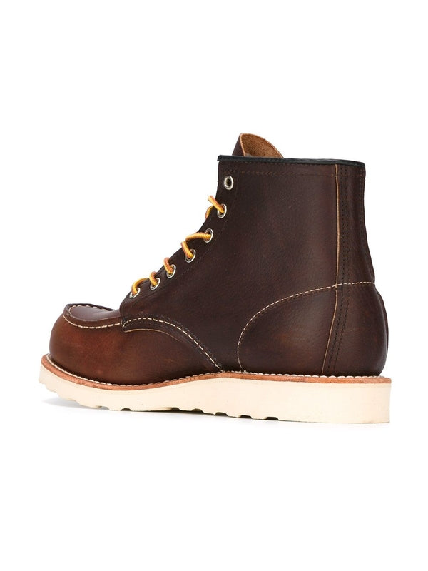 Red Wing Brown Lace-Up Boots