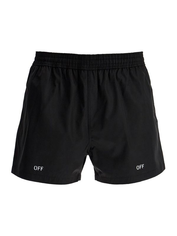 Stamp Logo Swim Shorts