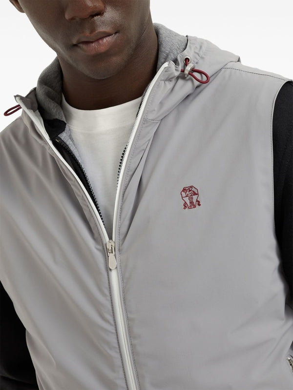 Brunello Cucinelli Gray Vest