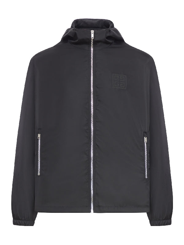4G Nylon Hooded Jacket