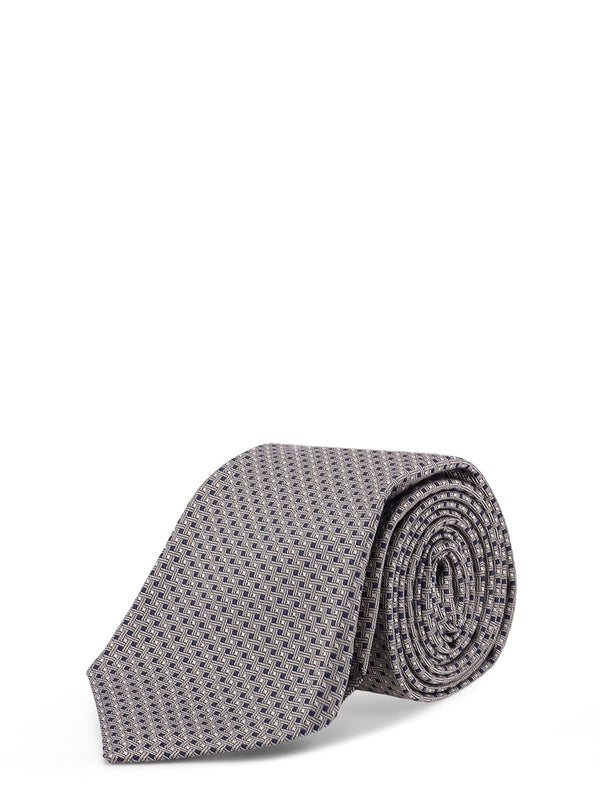 Kiton Grey Neck Ties