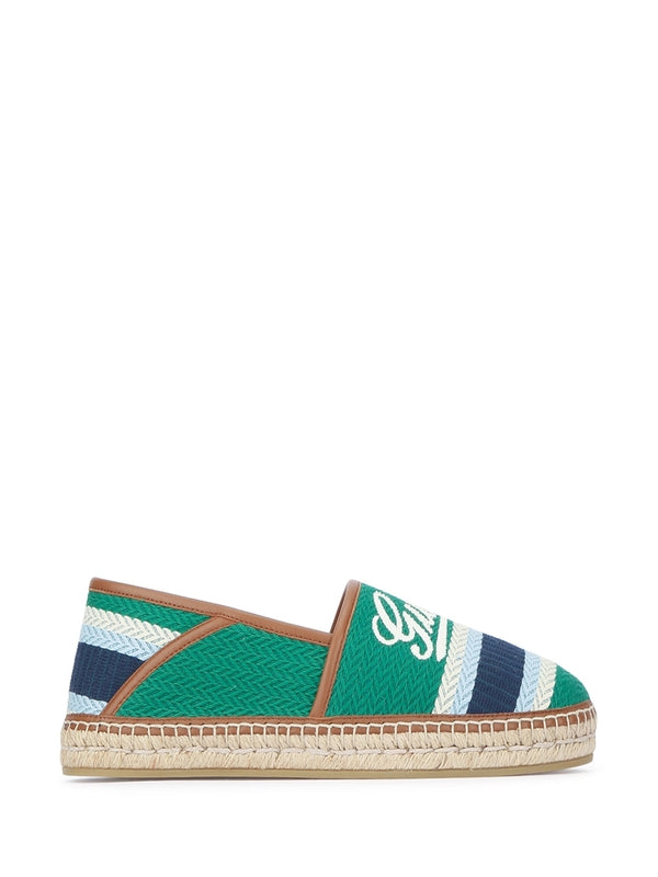 Gucci Green Espadrilles