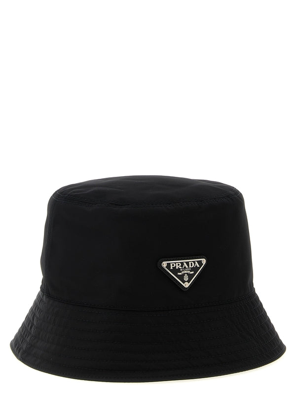 Prada Black Bucket Hat