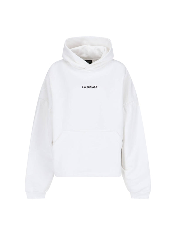 Logo Embroidery Cotton Hoodie