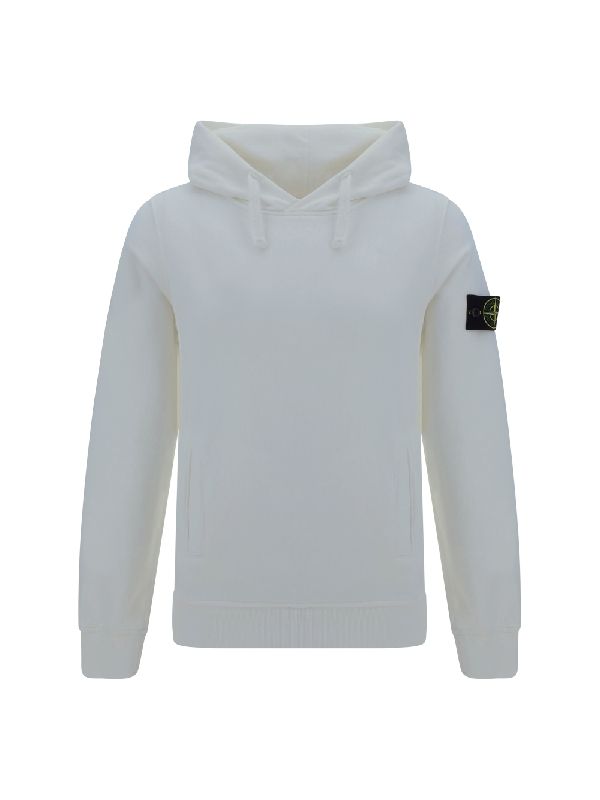 Wappen Patch Drawstring Cotton Hoodie