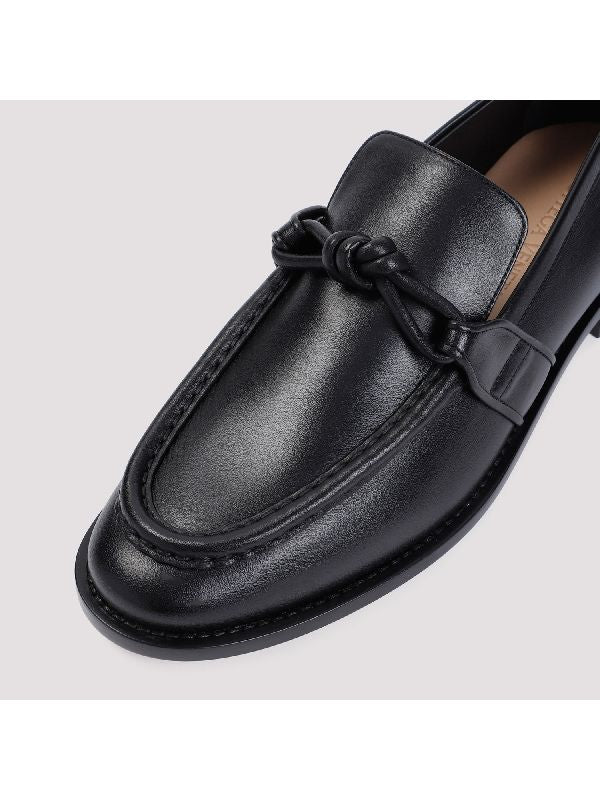 Astaire Knot Detail Leather
  Loafers