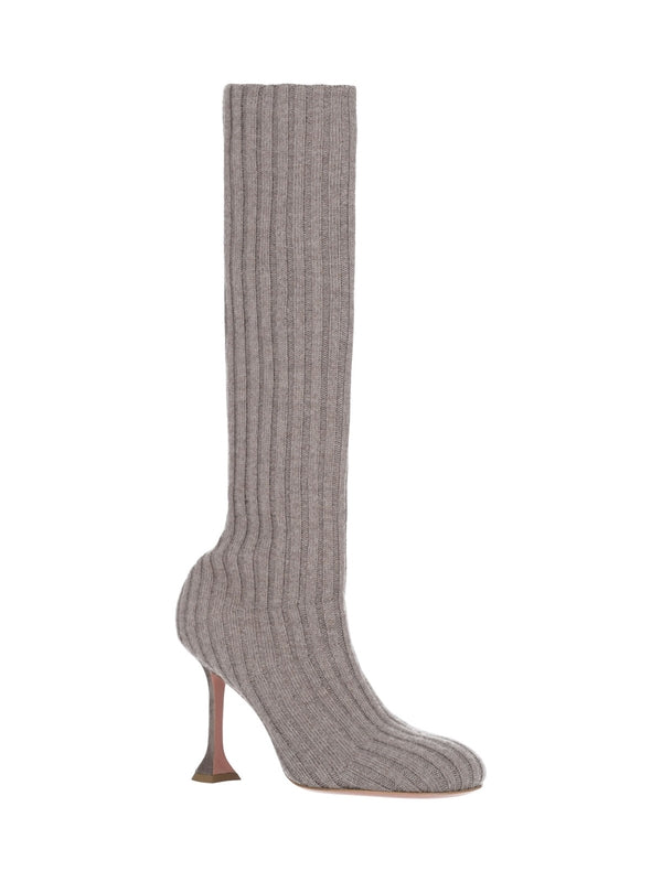 Veneda Knit High Boot Heels